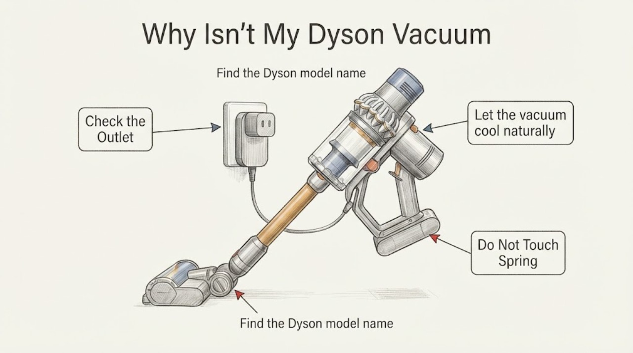 Why Isn't My Dyson Vacuum