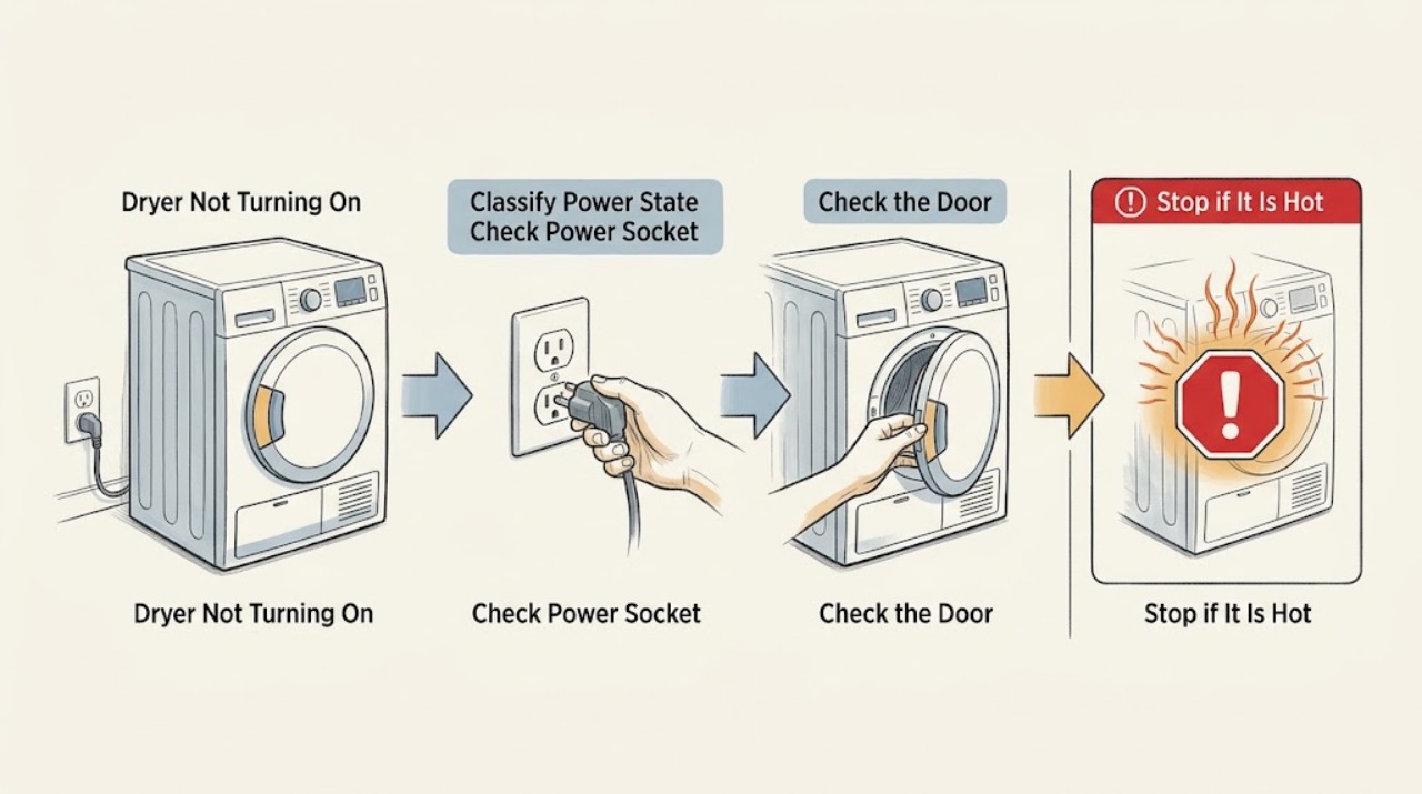 Dryer Not Turning On