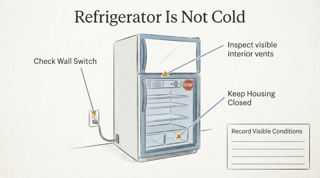 Refrigerator Is Not Cold