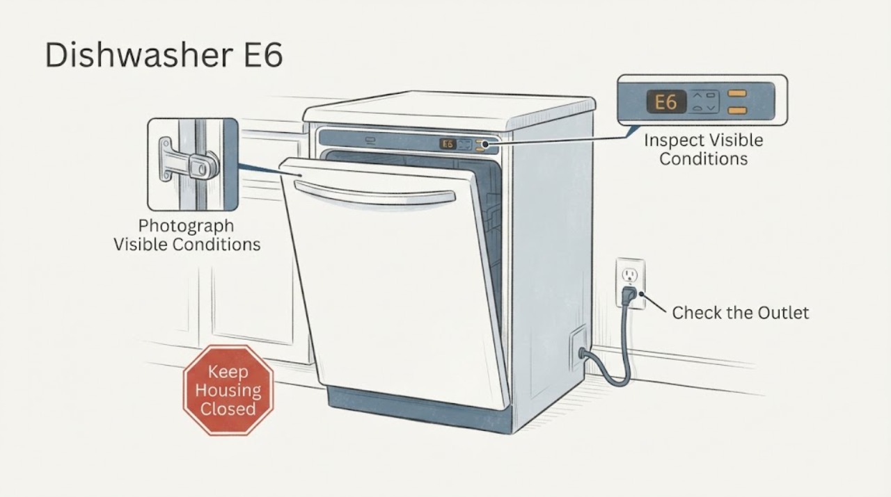 Dishwasher E6