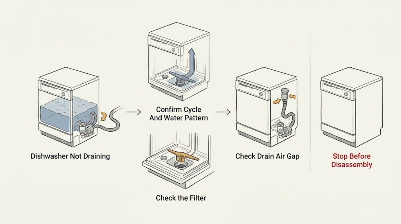 Dishwasher Not Draining