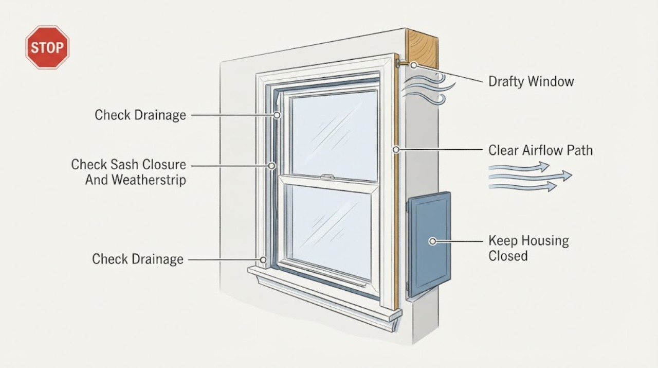 Drafty Window