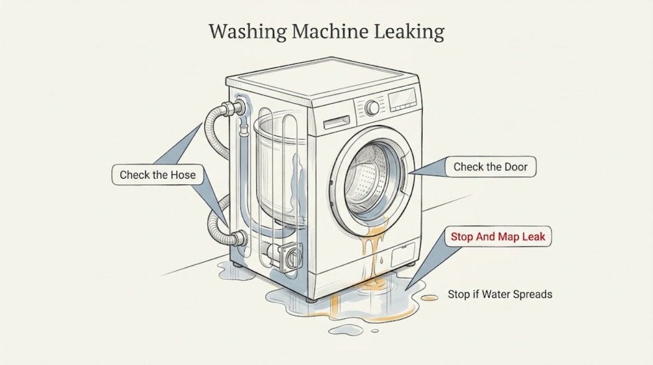 Washing Machine Leaking