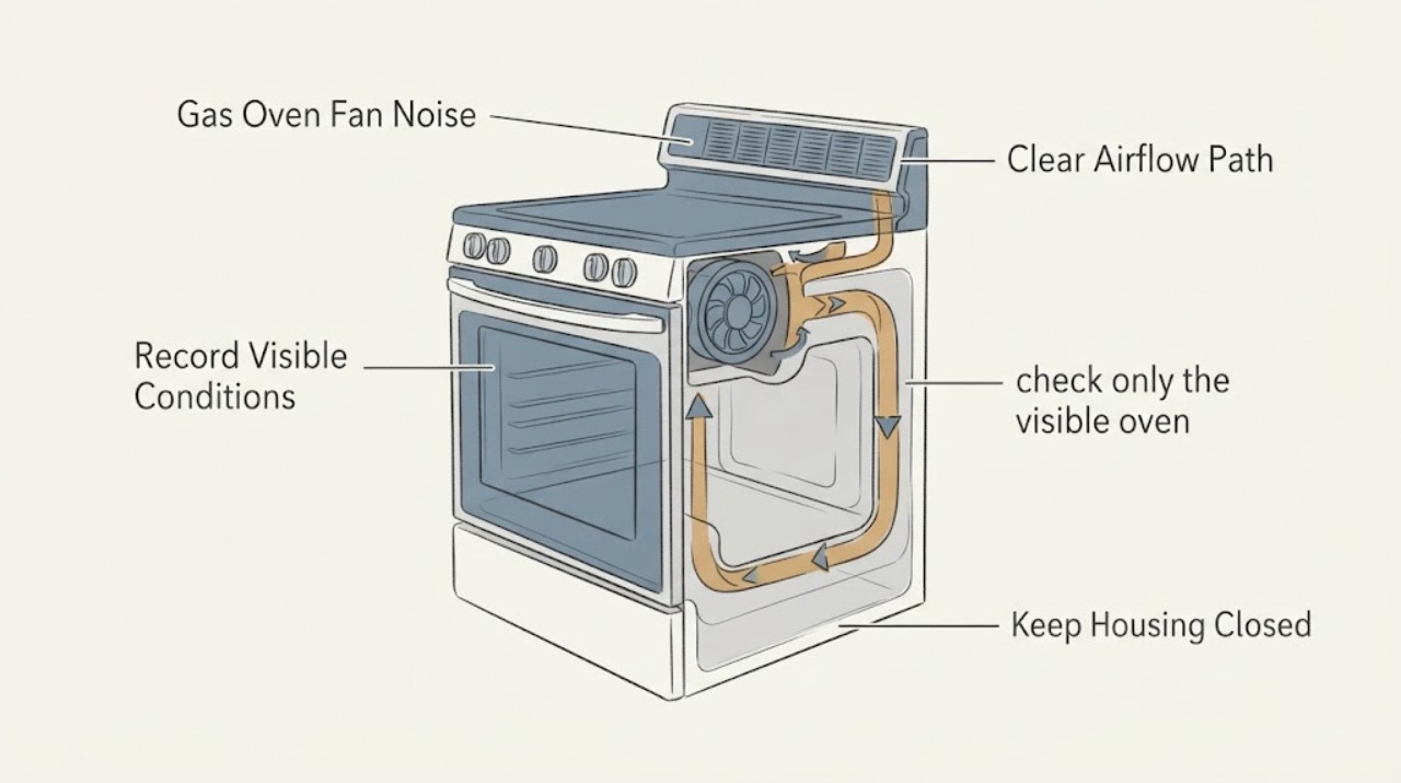 Gas Oven Fan Noise
