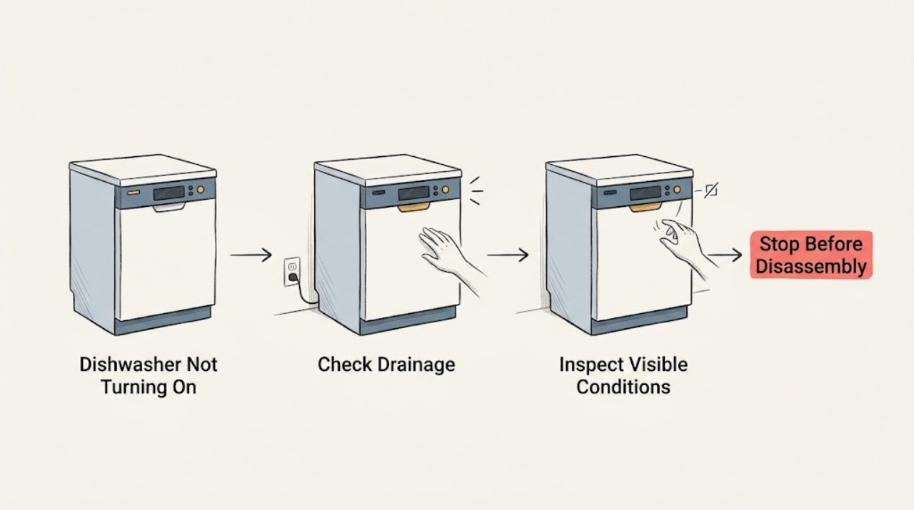 Dishwasher Not Turning On