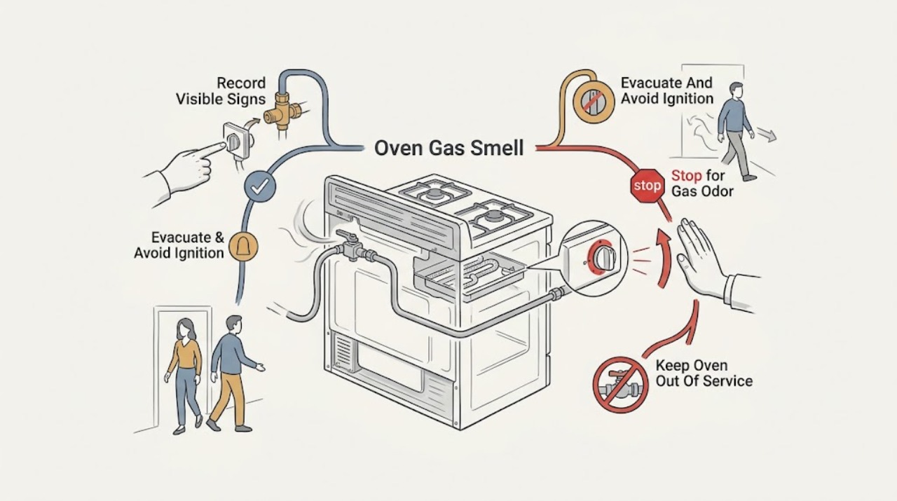 Oven Gas Smell