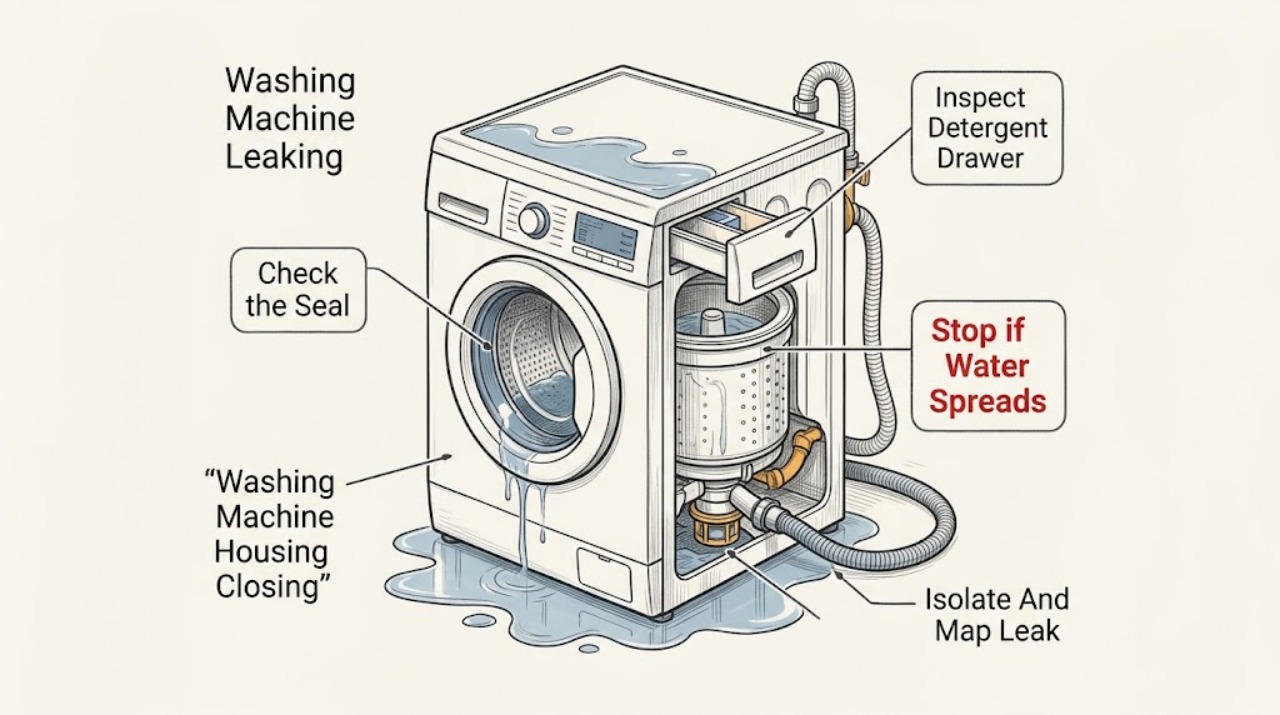 Washing Machine Leaking