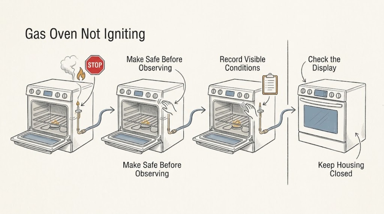 Gas Oven Not Igniting