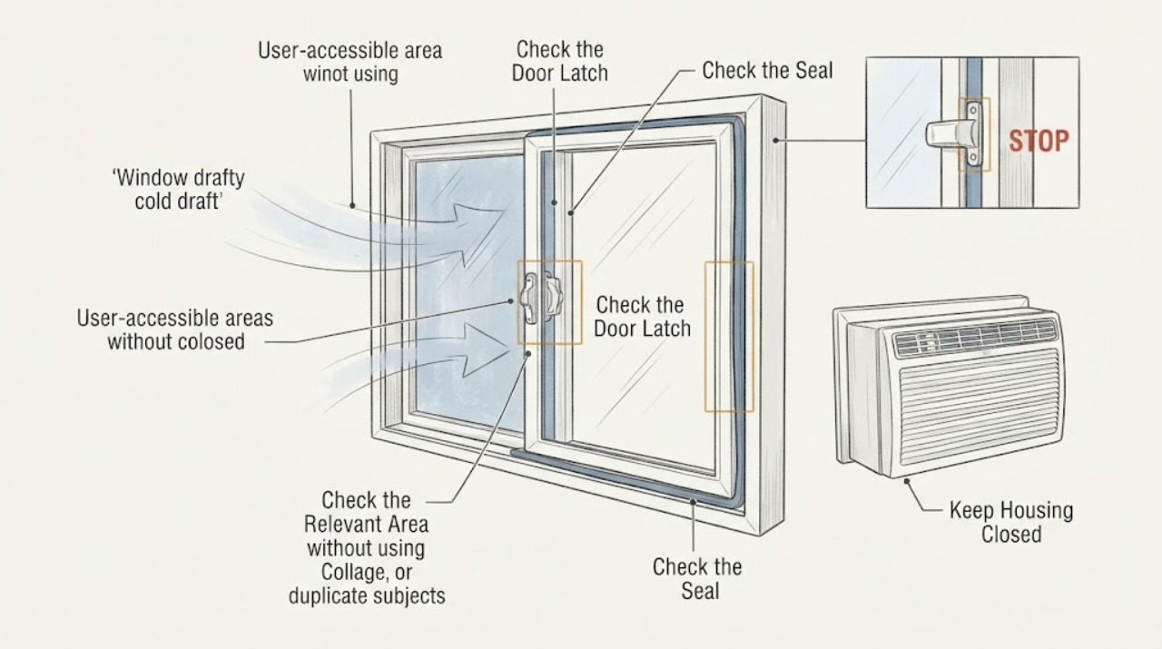 Window drafty cold draft