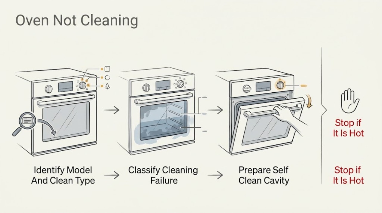 Oven Not Cleaning