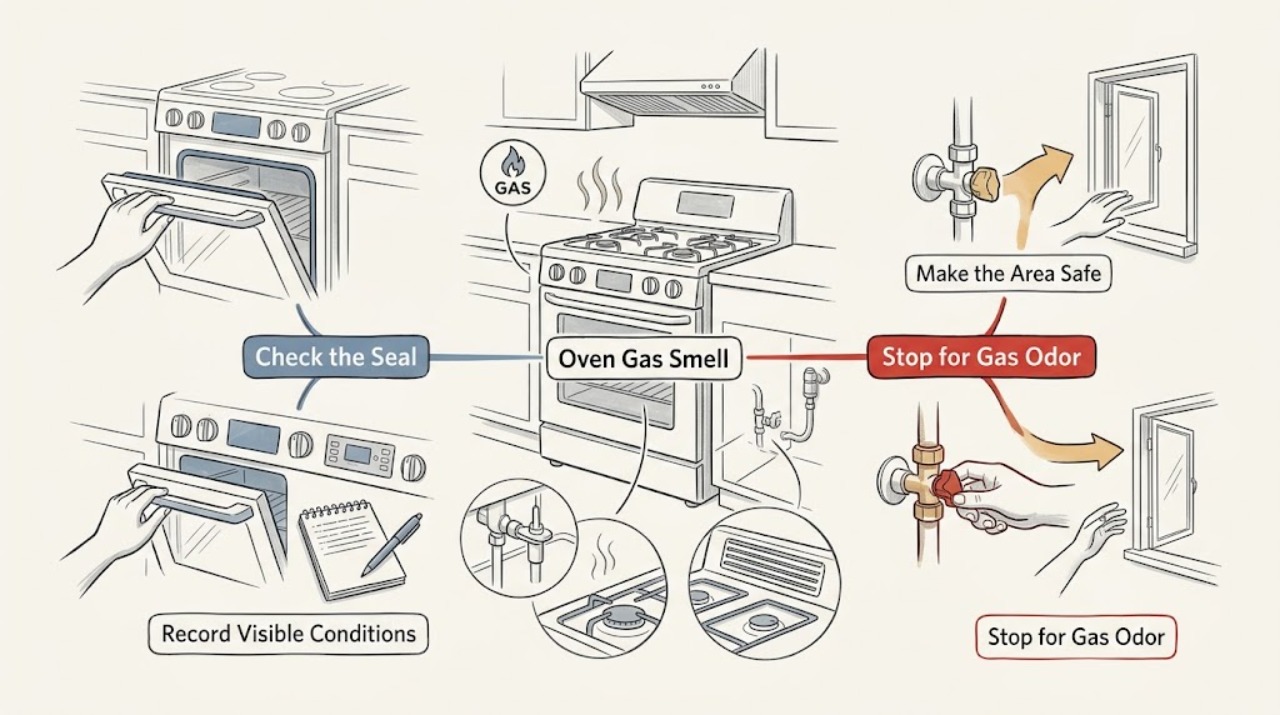 Oven Gas Smell