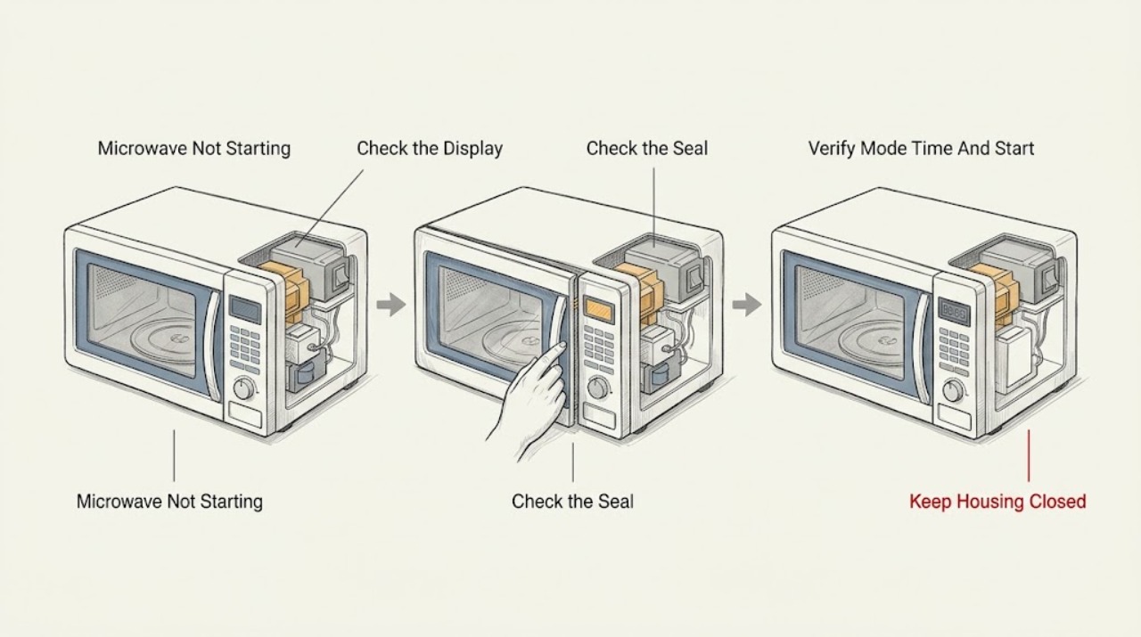 Microwave Not Starting