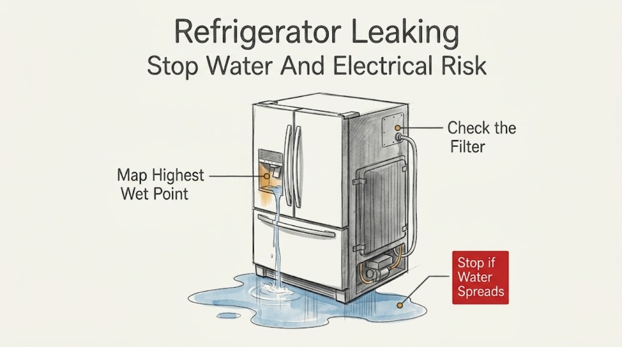 Refrigerator Leaking