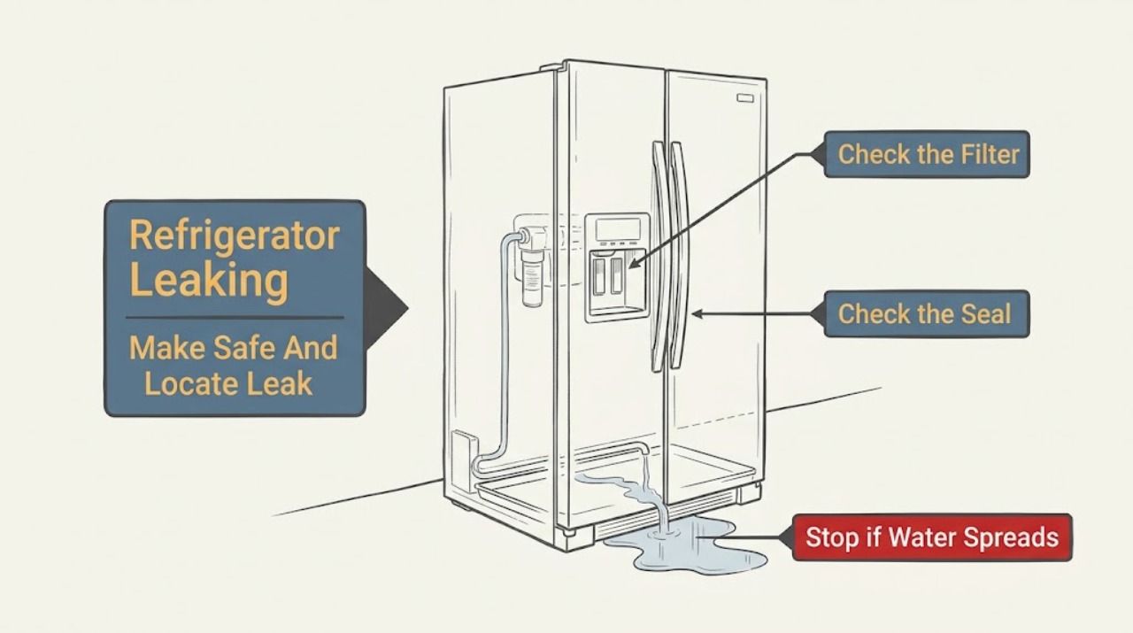 Refrigerator Leaking