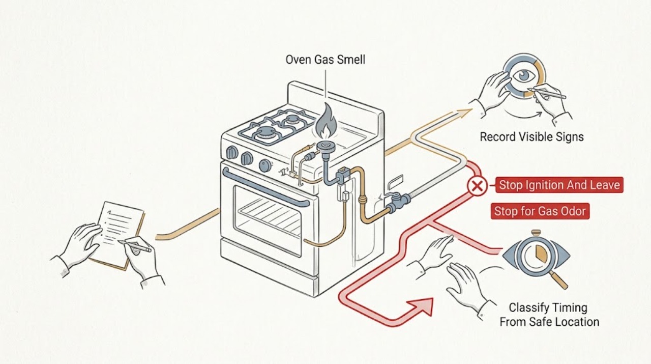 Oven Gas Smell