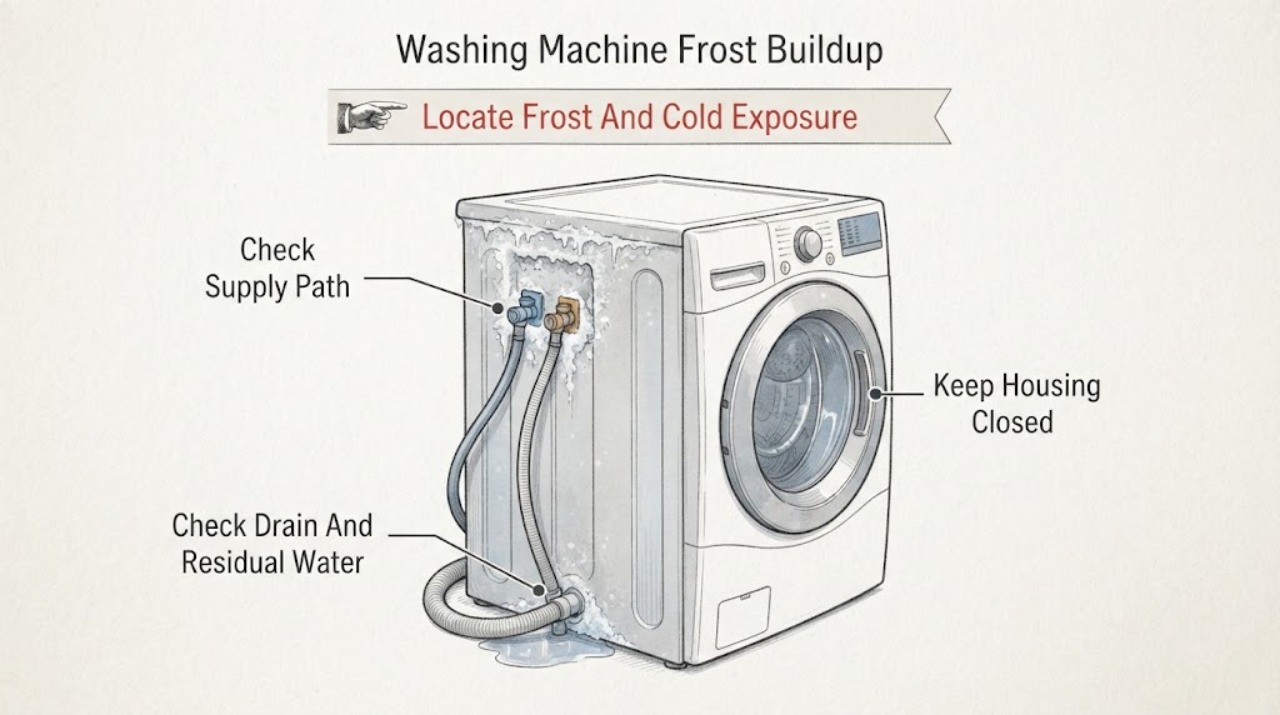 Washing Machine Frost Buildup