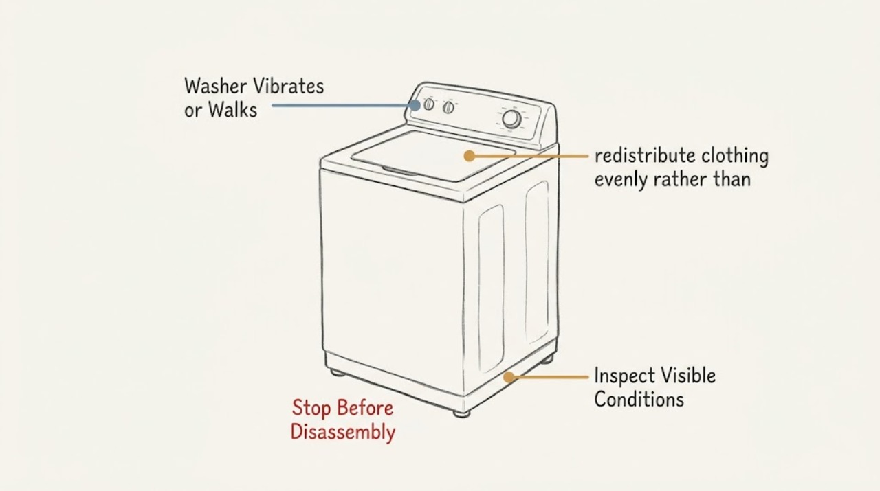Washer Vibrates or Walks