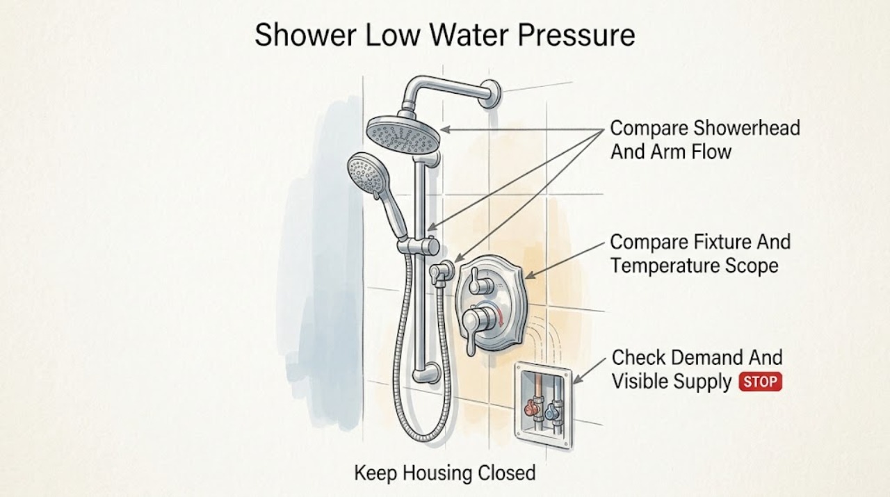 Shower Low Water Pressure