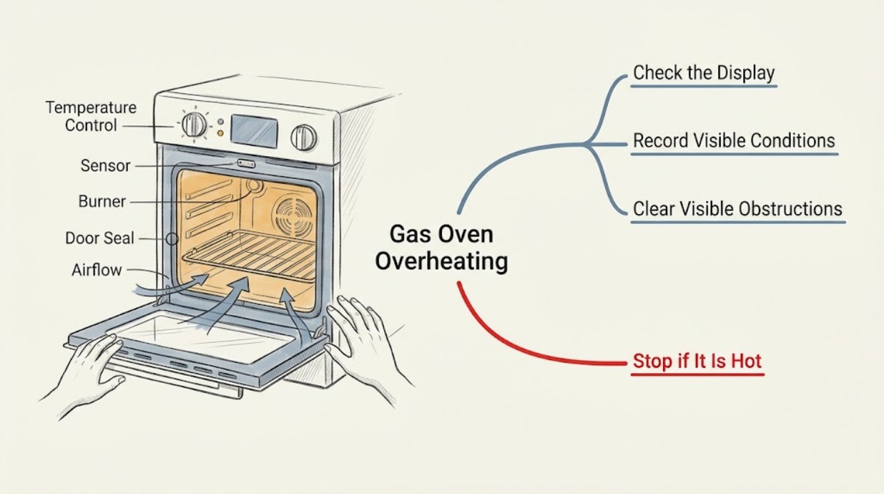 Gas Oven Overheating