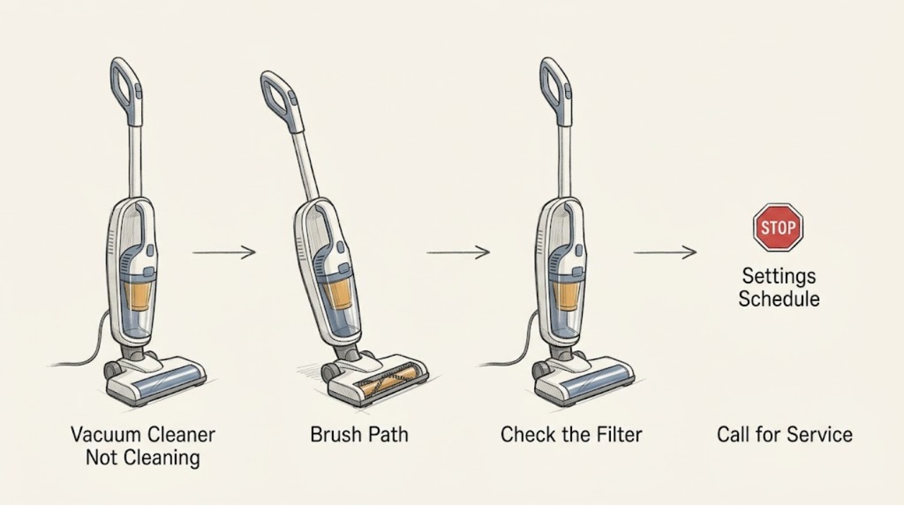 Vacuum Cleaner Not Cleaning