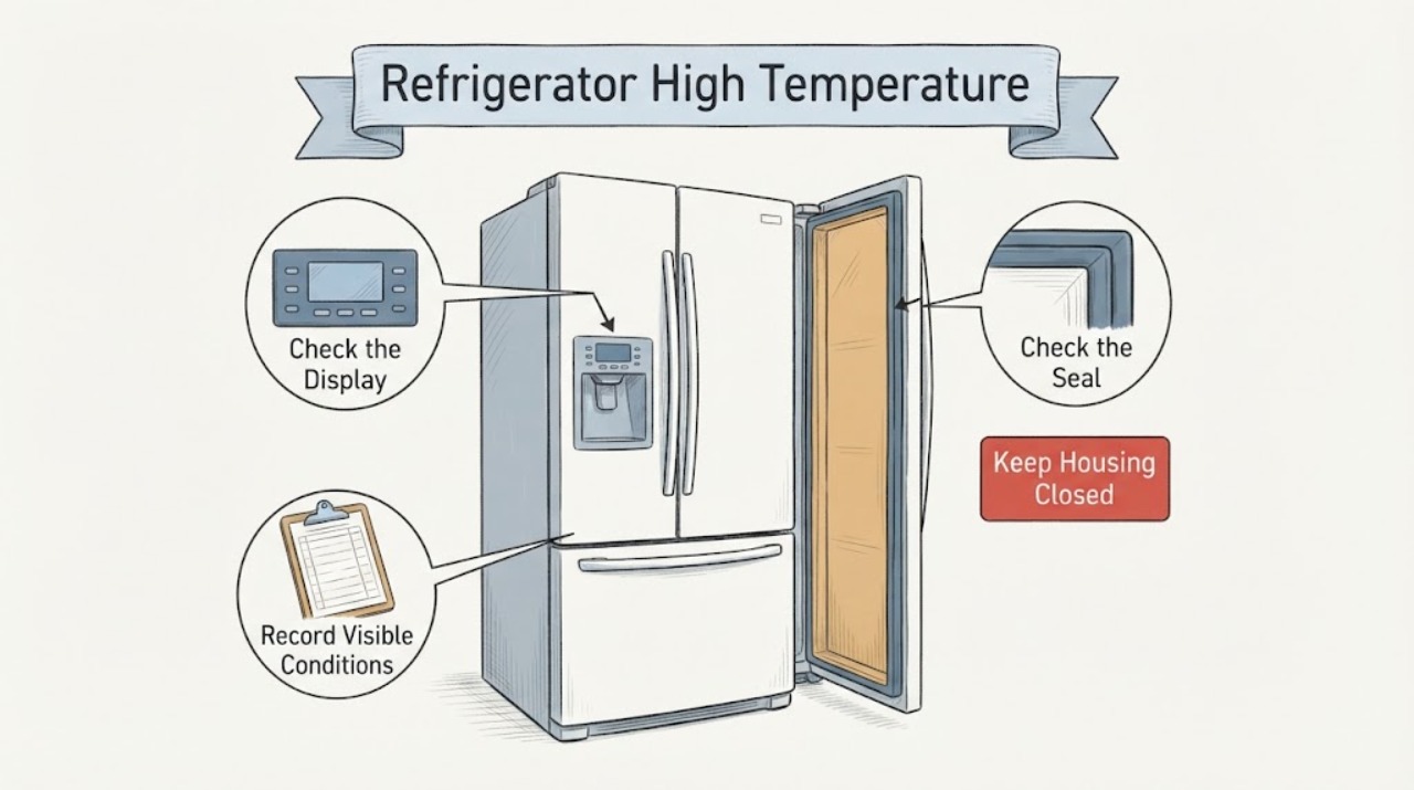 Refrigerator High Temperature