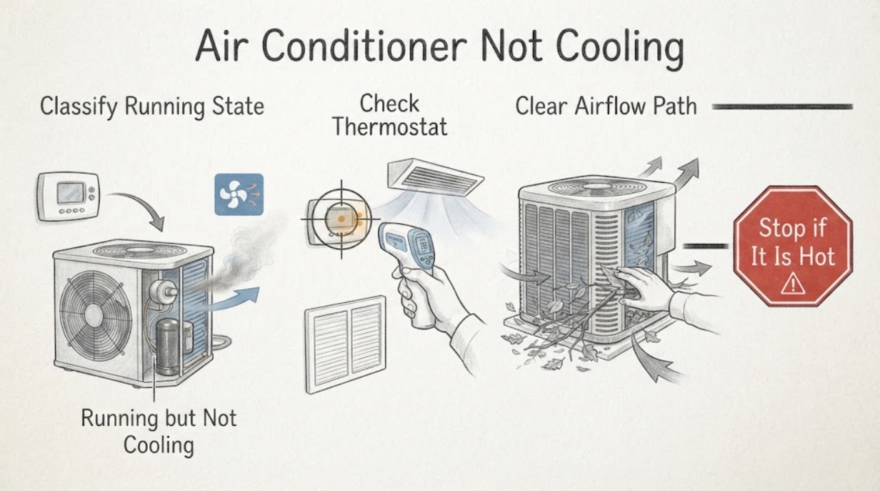 Air Conditioner Not Cooling