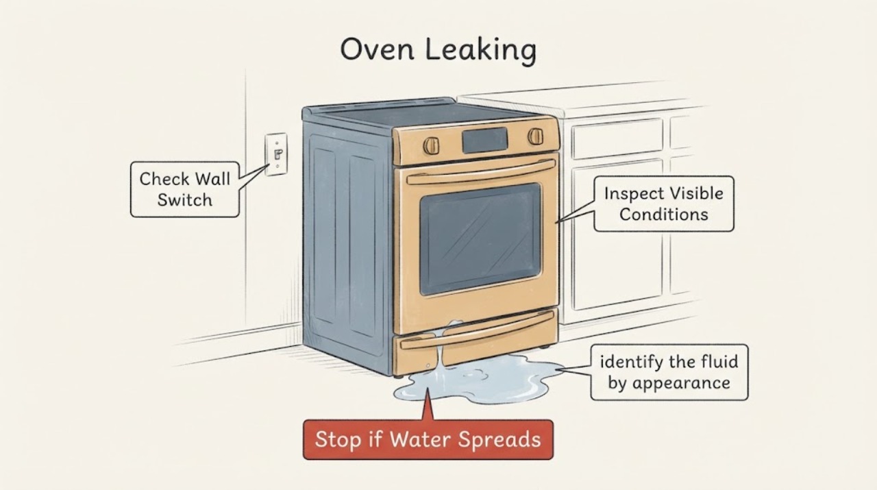 Oven Leaking