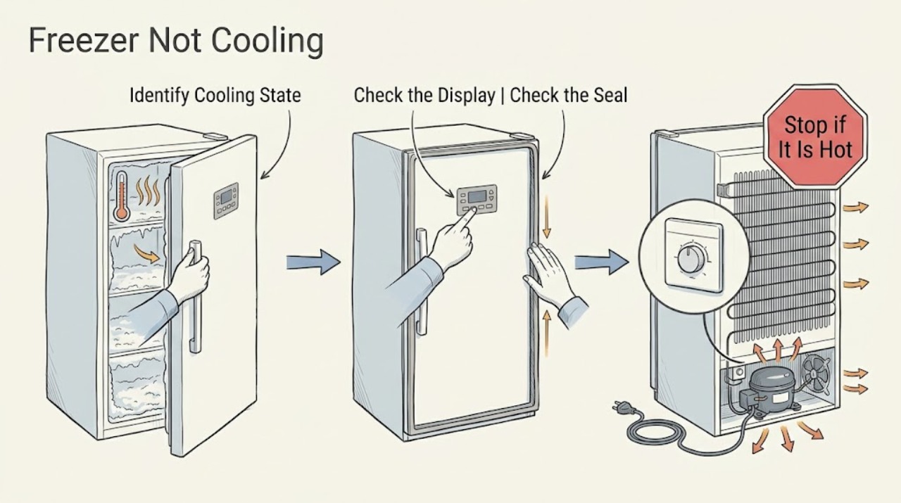 Freezer Not Cooling