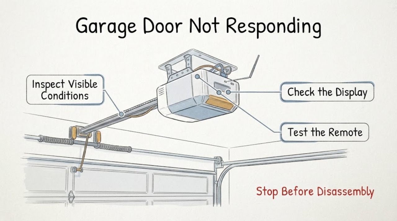 Garage Door Not Responding
