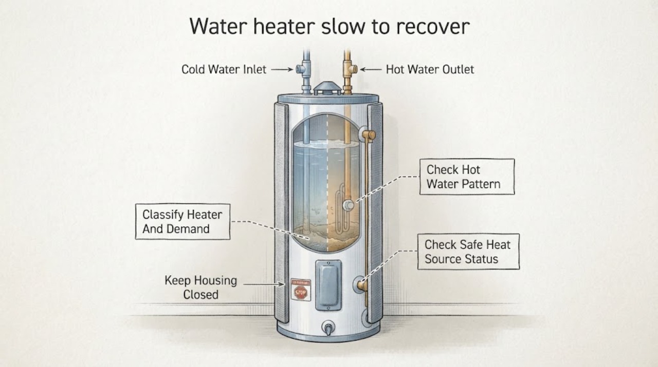 Water heater slow to recover