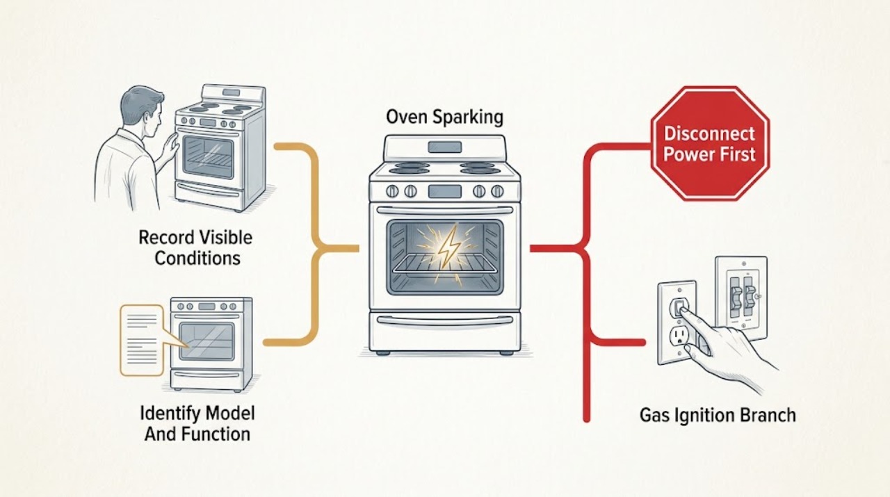 Oven Sparking