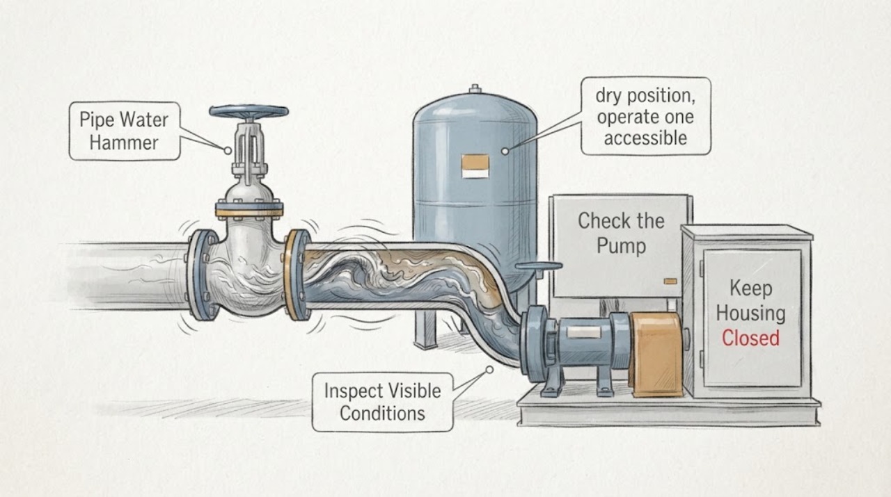 Pipe Water Hammer