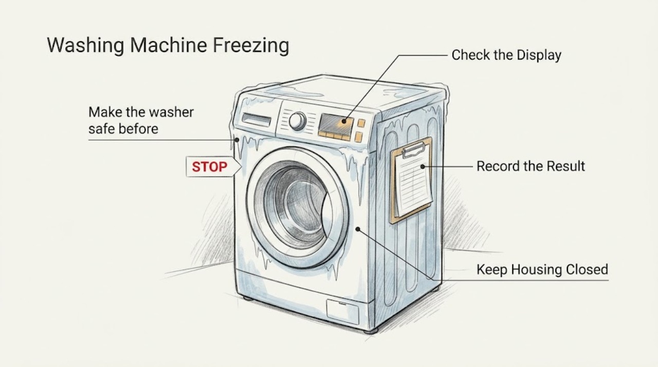 Washing Machine Freezing