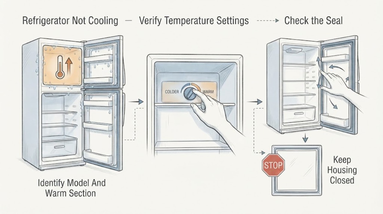 Refrigerator Not Cooling