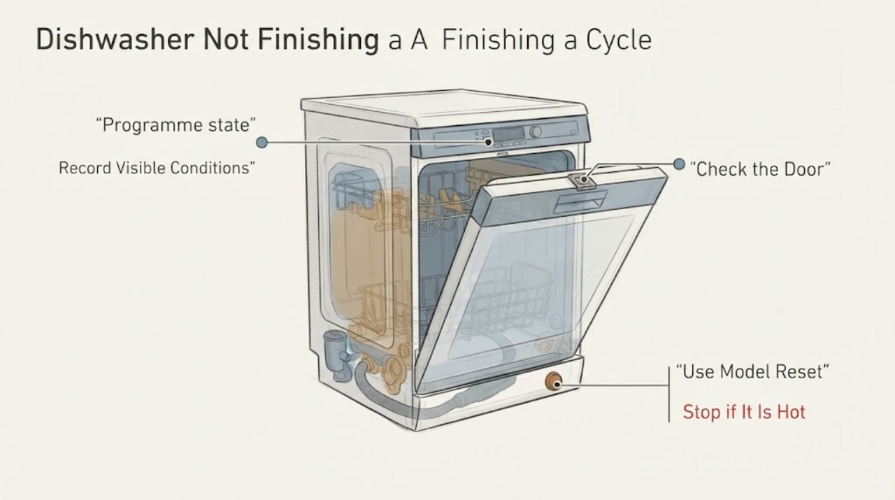 Dishwasher Not Finishing a Cycle