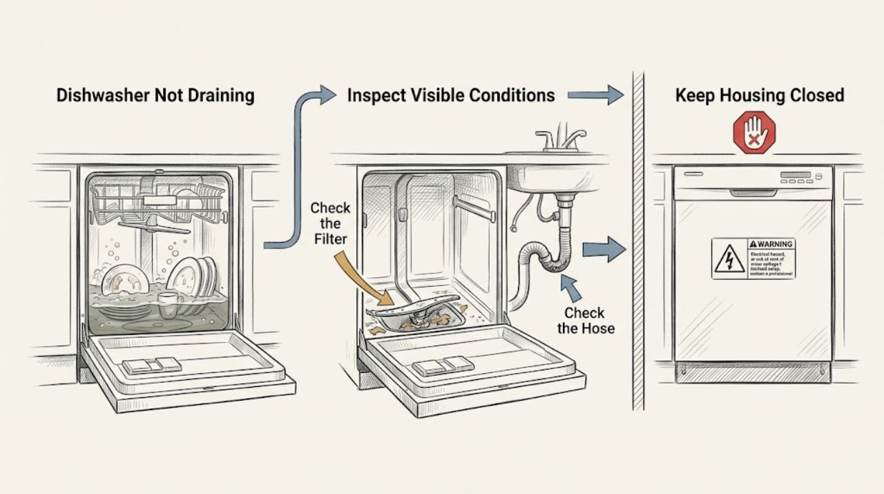 Dishwasher Not Draining