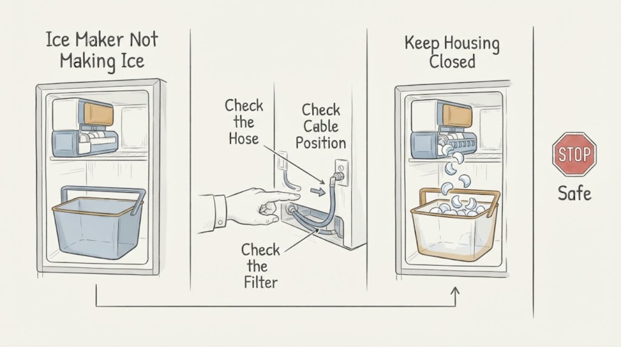 Ice Maker Not Making Ice