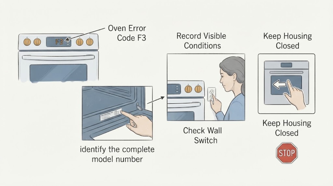 Oven Error Code F3