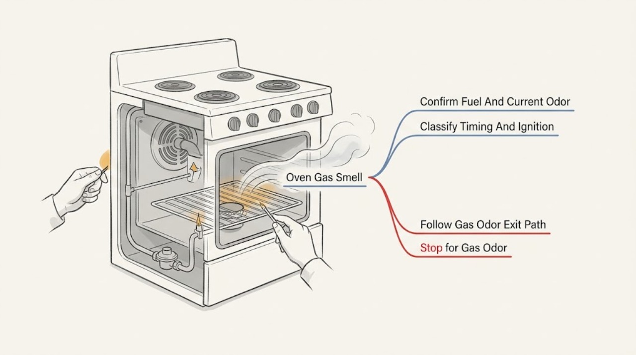 Oven Gas Smell