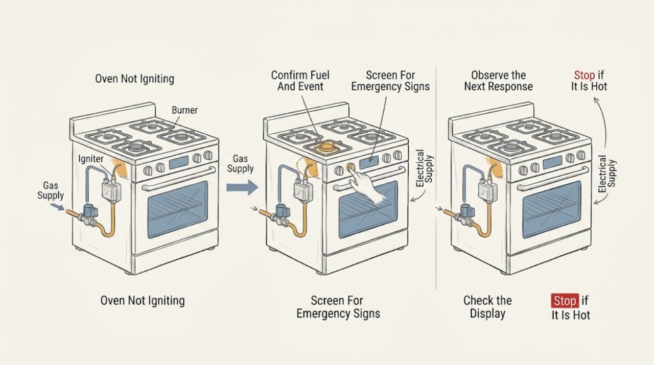 Oven Not Igniting
