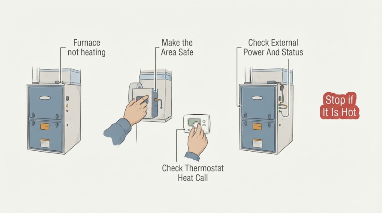 Furnace not heating