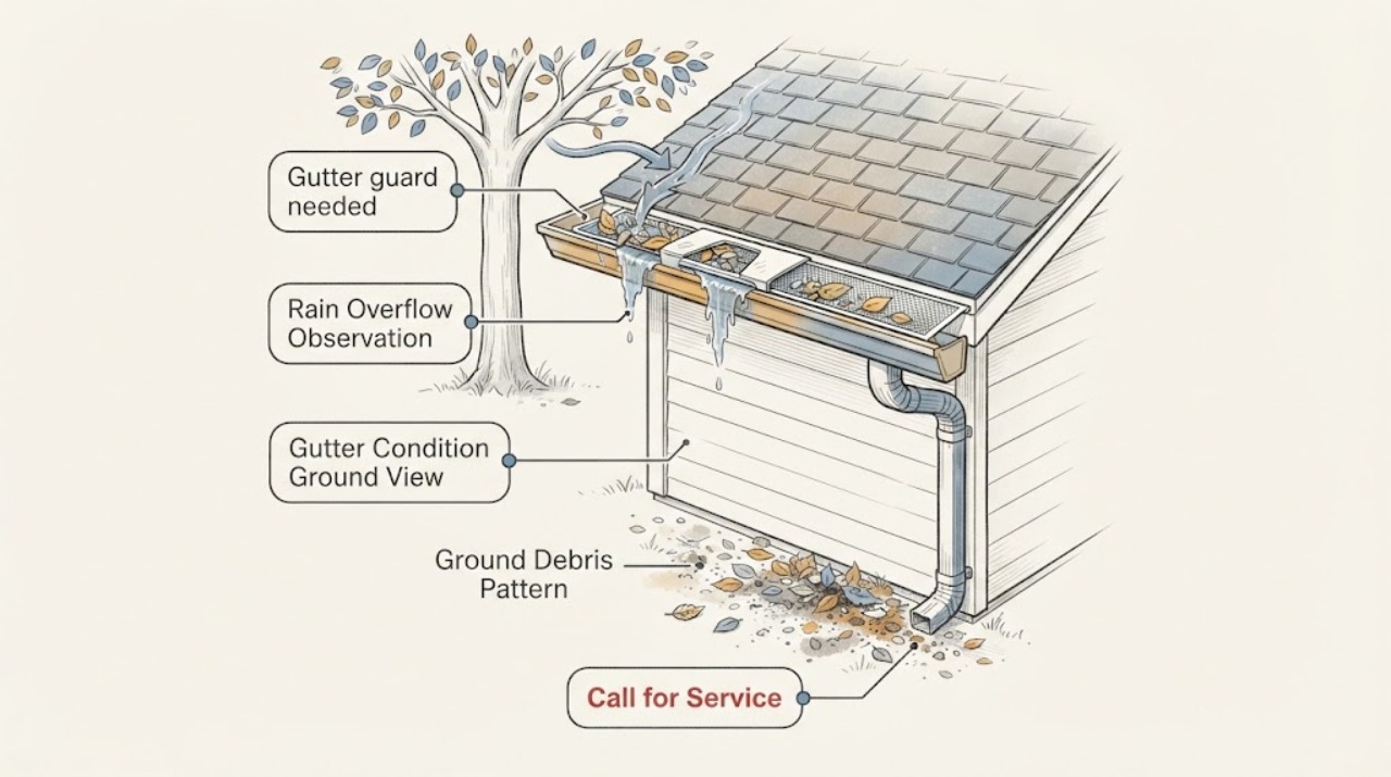 Gutter guard needed