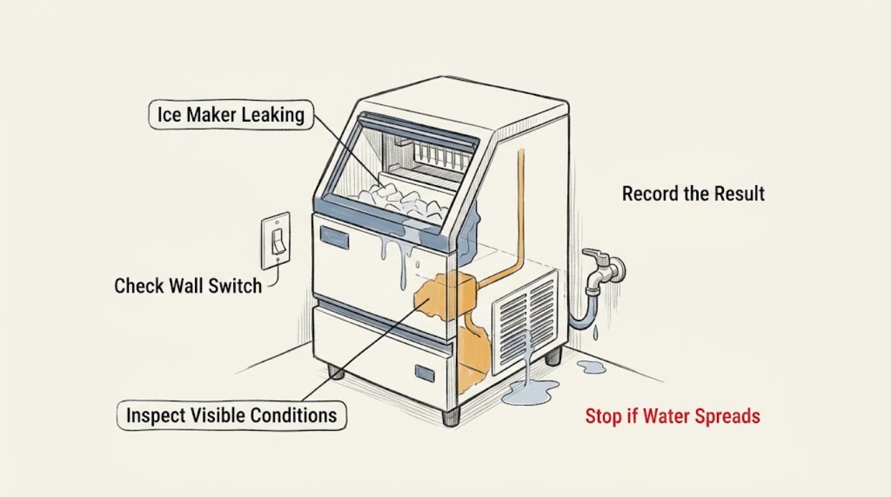 Ice Maker Leaking