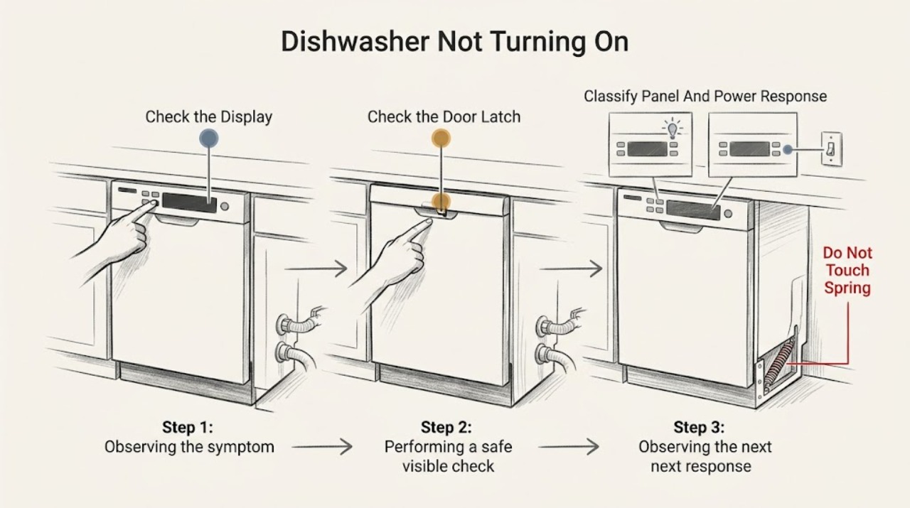 Dishwasher Not Turning On
