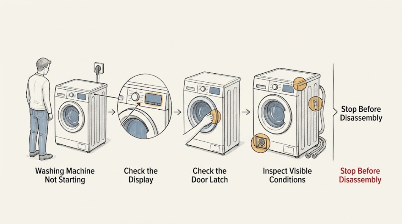 Washing Machine Not Starting