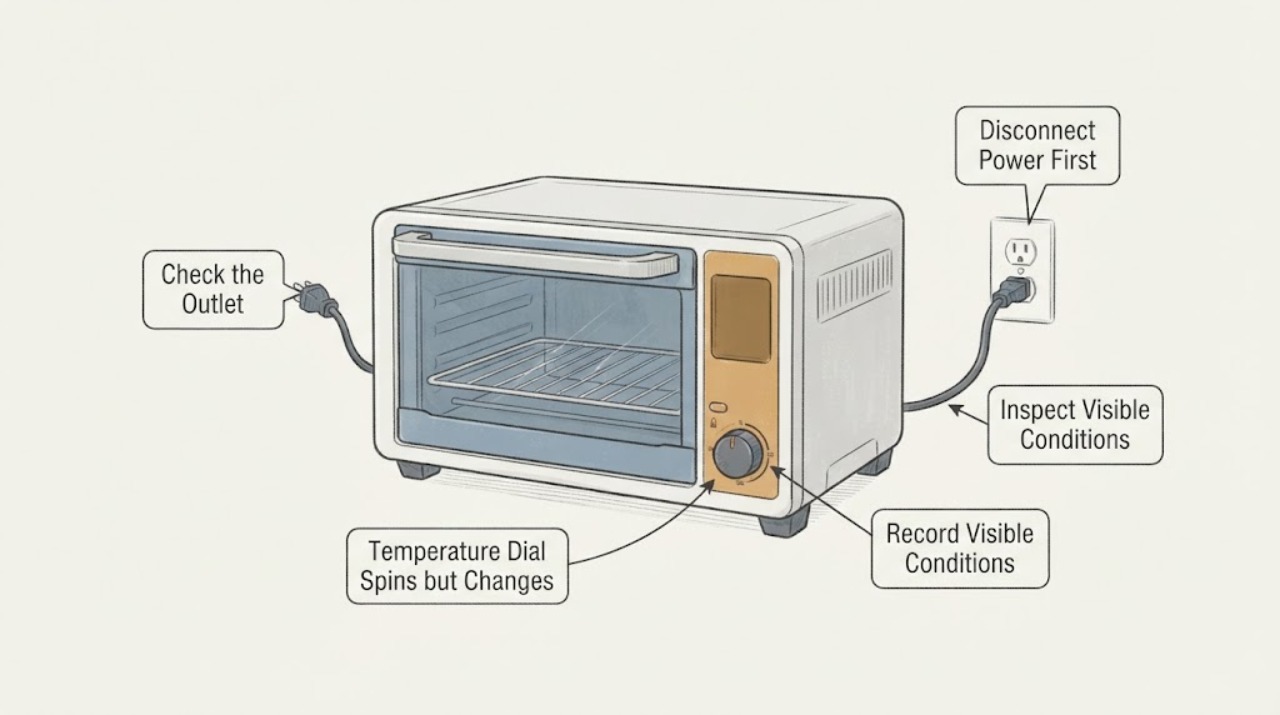 Temperature Dial Spins but Changes