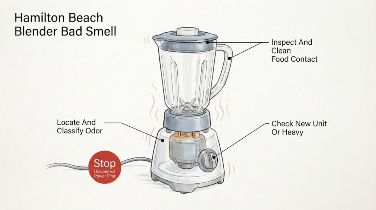 Hamilton Beach Blender Bad Smell