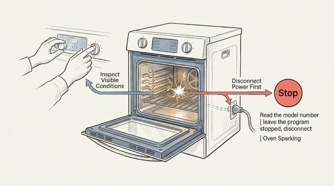Oven Sparking