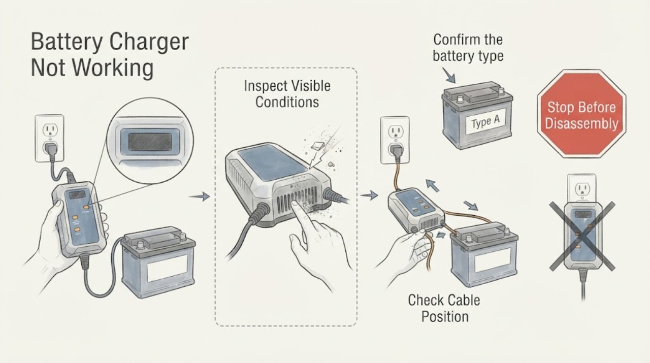 Battery Charger Not Working