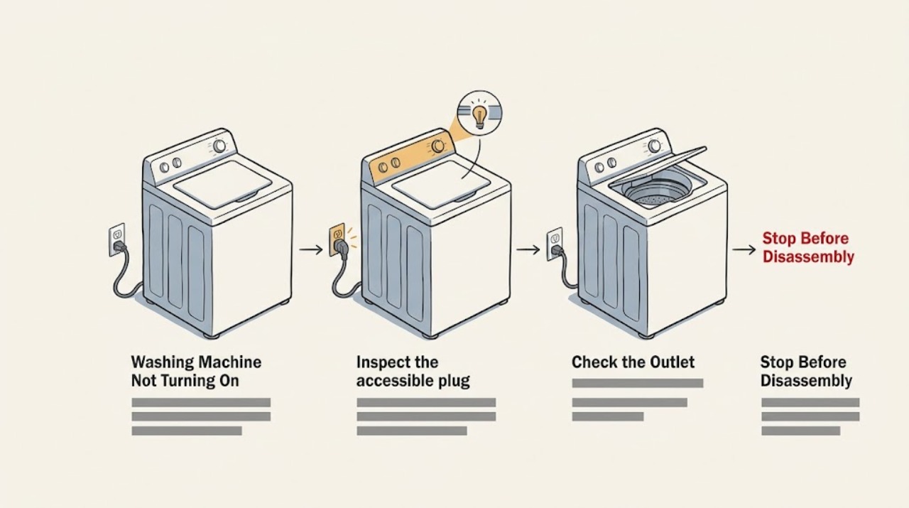 Washing Machine Not Turning On